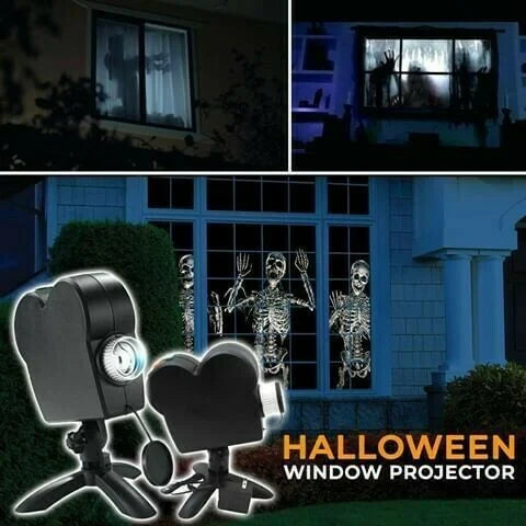 Haunted Halloween Projector + Bonus Christmas
