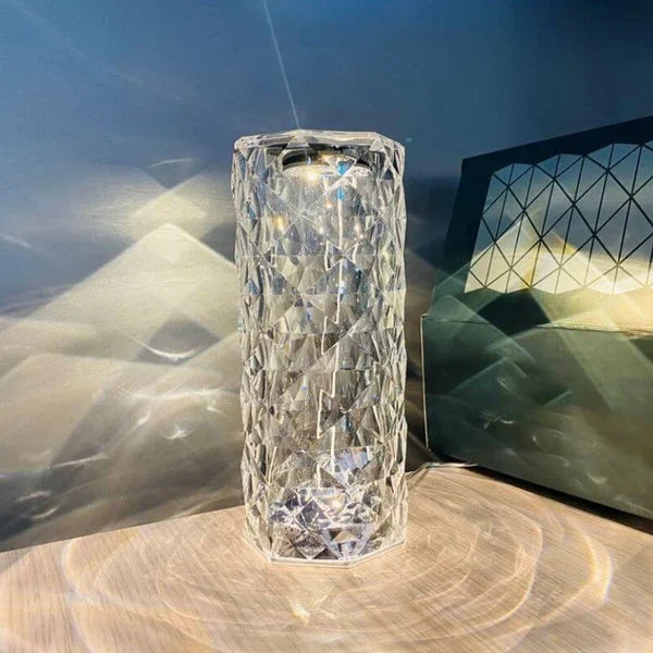 Touch Rose Crystal Lamp